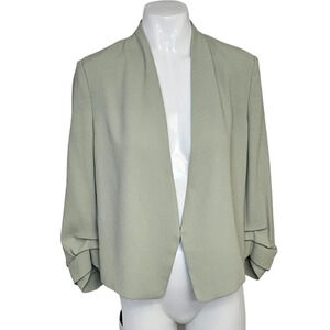 Aritzia  Babaton Power Waist Blazer Green Size 4